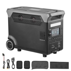 Portable Power Station, 3600W 3840Wh Power Station Solar Generator